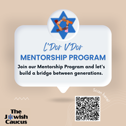 L'Dor V'Dor Mentorship Program